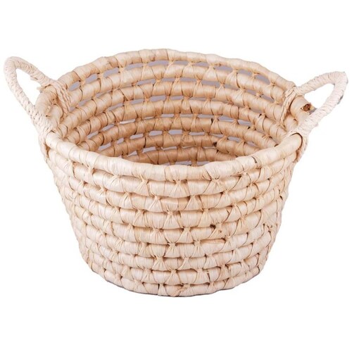 Home Nature Canasta Pequeña Kirkmanni Material Plantas Marinas