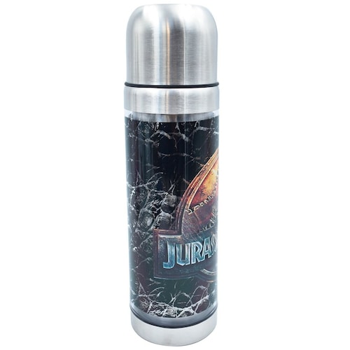 Termo 500 Ml Doble Pared Jurassic World Fun Kids