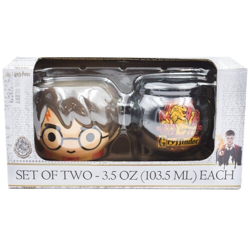 Mini Taza de Cerámica Harry Potter Chibi  Y Caldero 103Ml Fun Kids