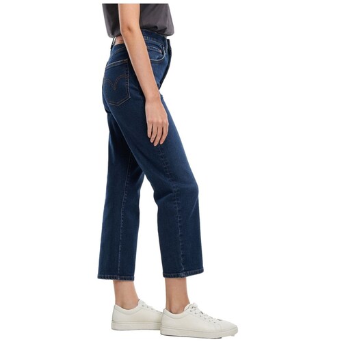 Levi's Jeans Ribcage Straight Ankle para Mujer