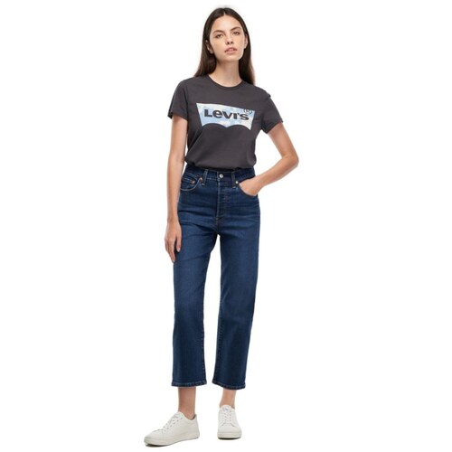 Levi's Jeans Ribcage Straight Ankle para Mujer