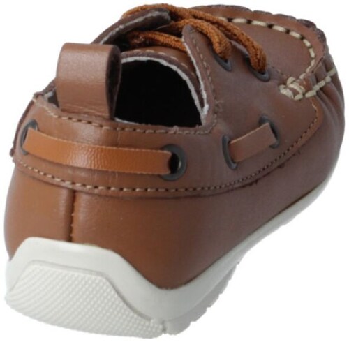 Mocasín para Niño con Agujeta 13-16 Café Karsten