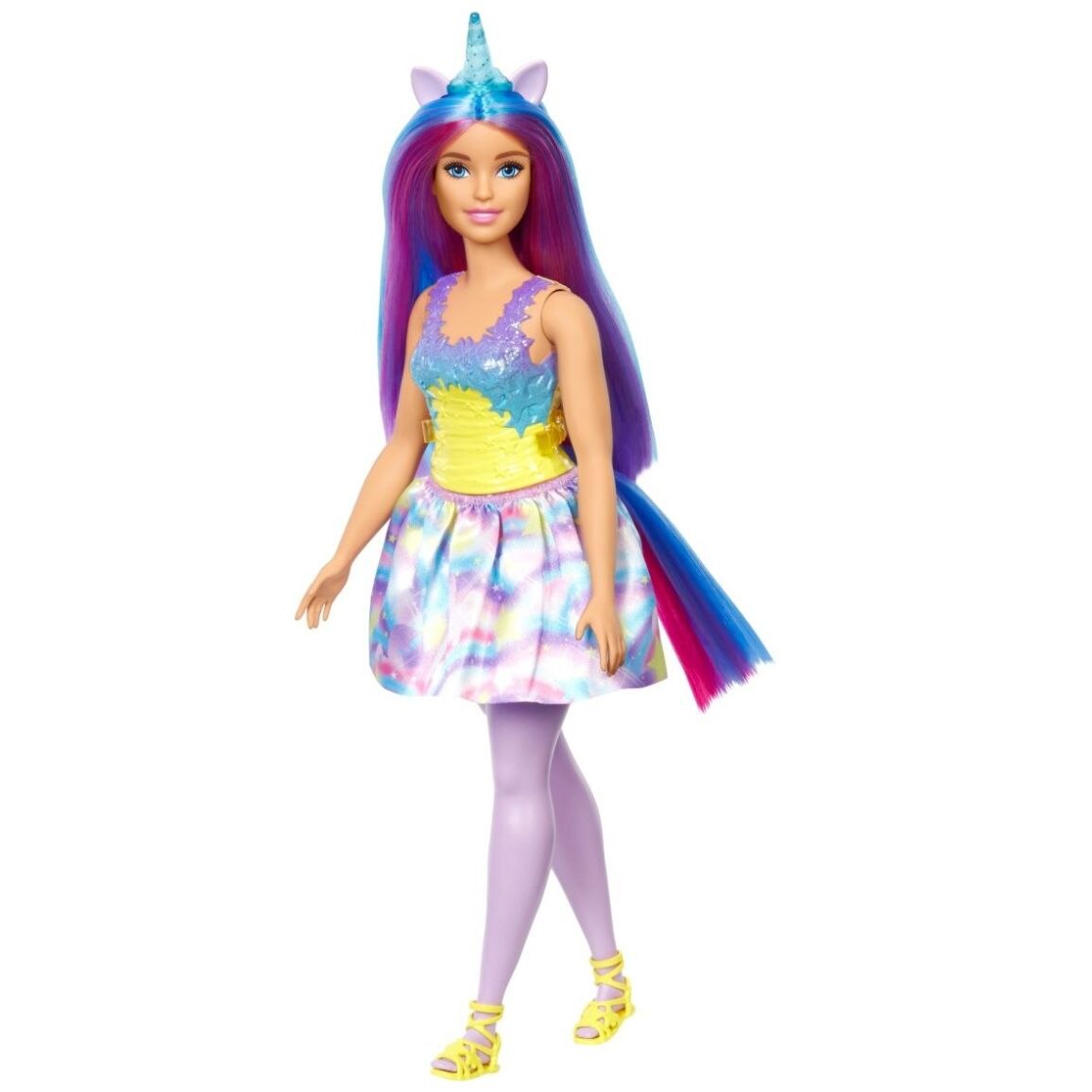 Barbie Fantas a Mu eca Unicornio Cuerno Azul