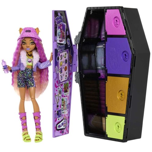 Monster High Muñeca Skulltimates Clawdeen