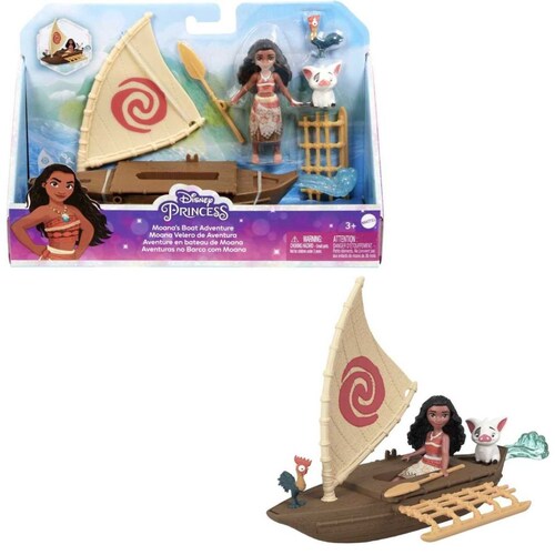  Disney Princess Moana - Juego de 6 calcetines