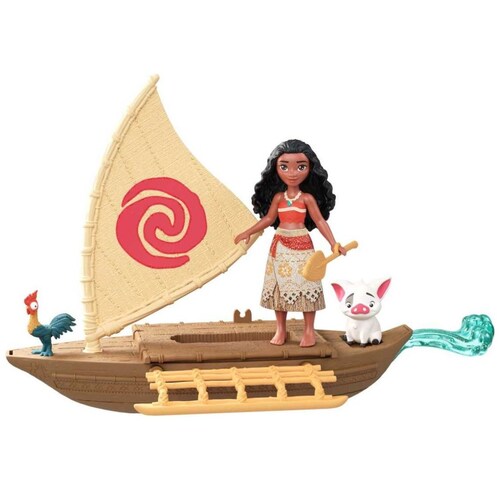 Muñeca Moana Barco de Aventura Disney Princesa