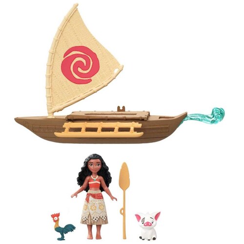 Muñeca Moana Barco de Aventura Disney Princesa