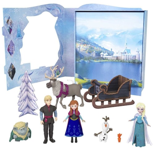Disney Frozen - Juego de muñecas Elsa y accesorios – Paquete de juguete de  Frozen con muñeca Elsa para niñas, más accesorios, cepillo para el cabello