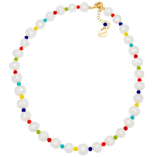 Las mejores ofertas en Collares de Moda Perla Creado en Laboratorio | eBay