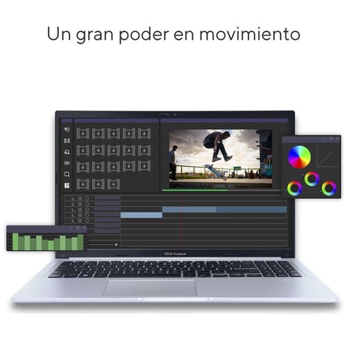 Laptop Asus D1502Ia-Bq178W R5 8G 256Ssd Plata