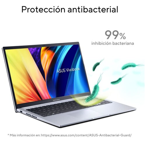Laptop Asus D1502Ia-Bq178W R5 8G 256Ssd Plata
