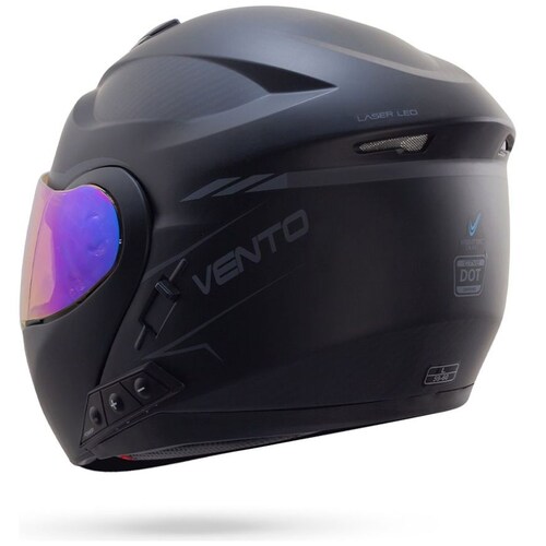 Casco Bluetooth de Botones Vento Negro Talla M