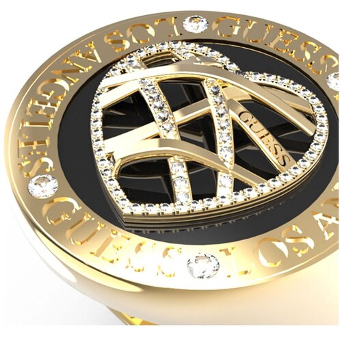 Anillo Heart Cage Dorado para Mujer Guess