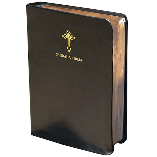 Biblia Católica en Español Símil Piel