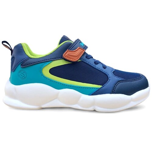  Tenis para Niño con Velcro 15-21 Azul Bubble Gummers