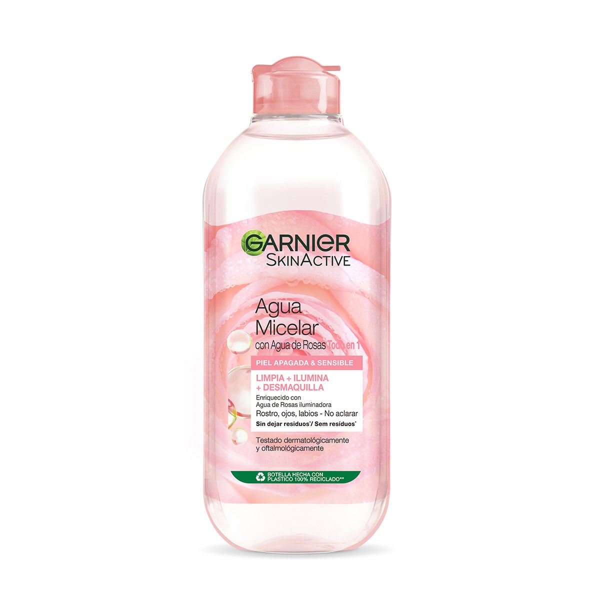 Garnier Micelar Agua De Rosas 400 ml image number 0