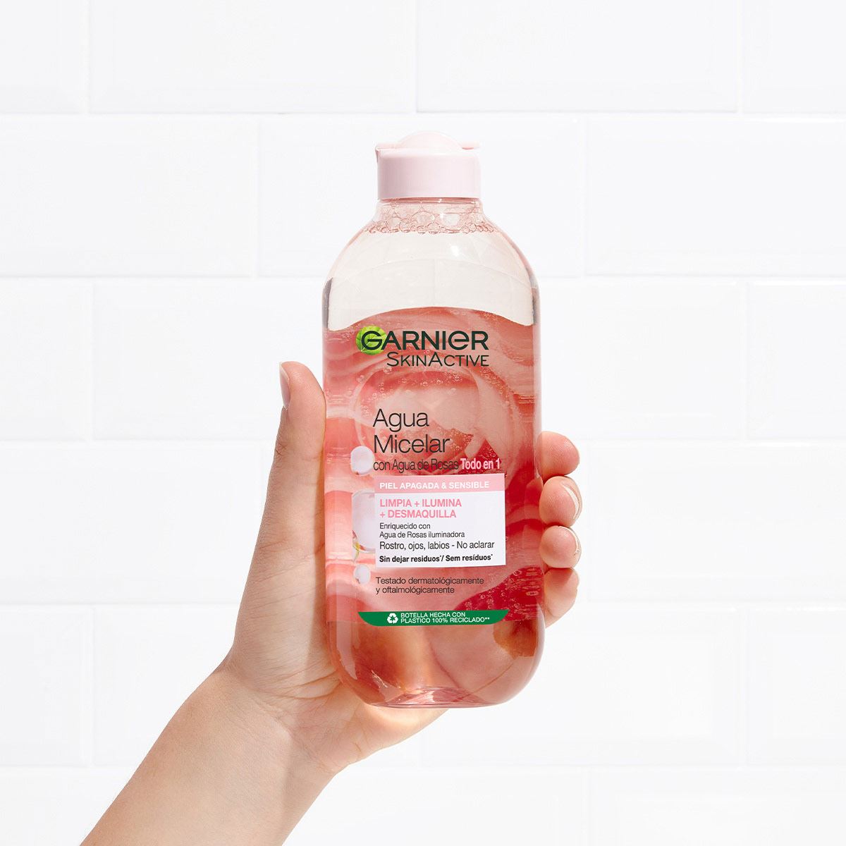 Garnier Micelar Agua De Rosas 400 ml image number 5