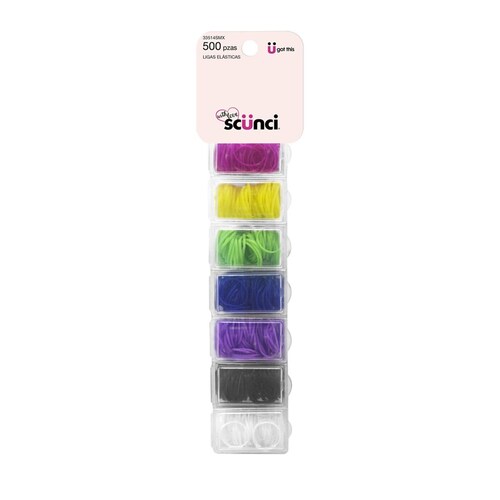 Mini Ligas Colores Varios 500 Piezas