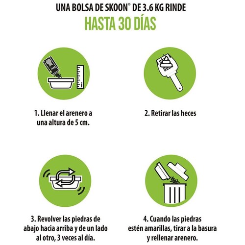 Arena para Gato Skoon 2 Pack Inova