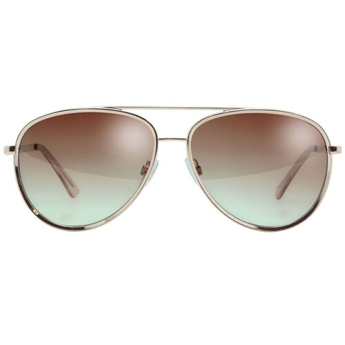 Lente Solar Nine West 45006Lfc653 Aviador Oro Rosado