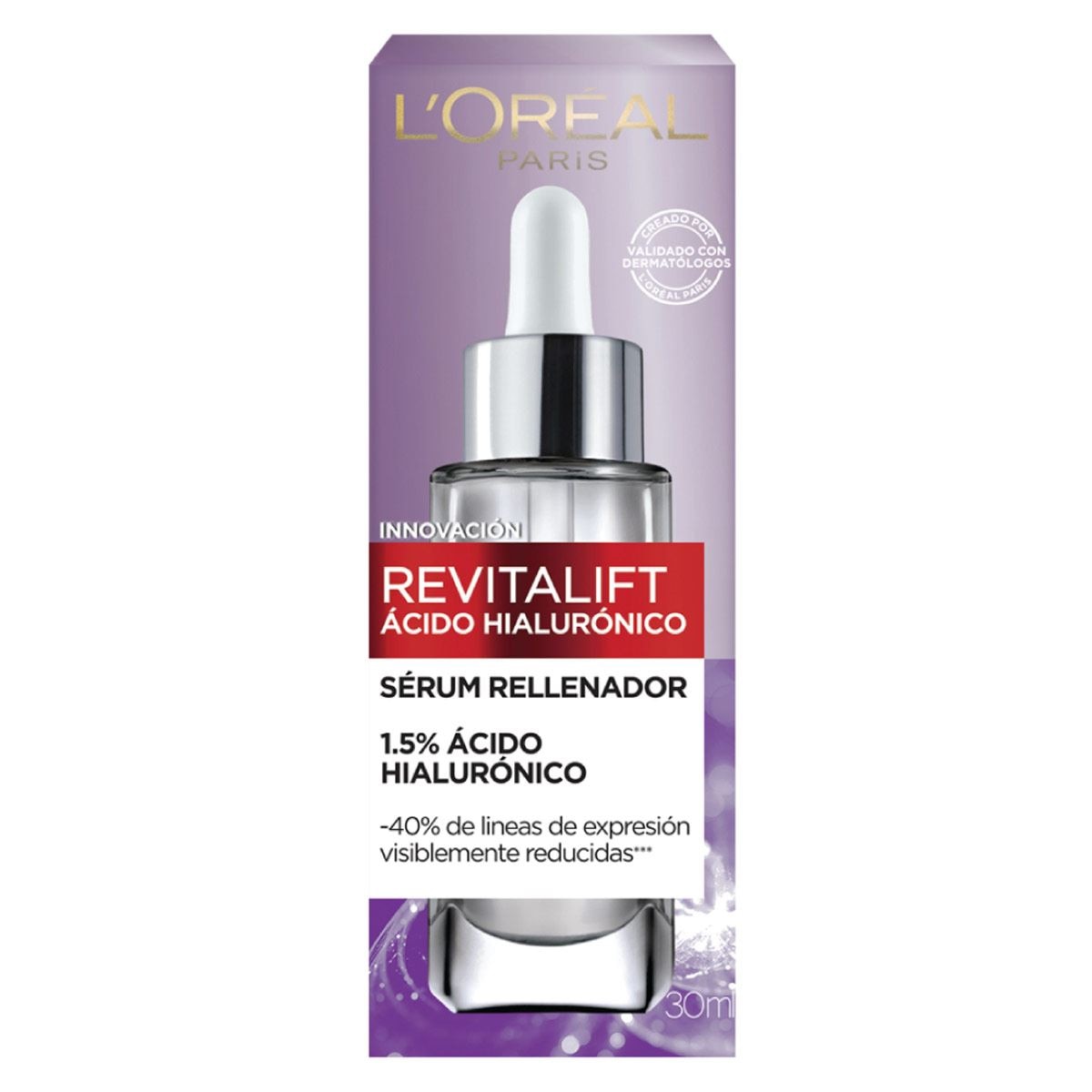 L'oréal Paris Serum Facial de Revitalift Anti Arrugas con Ácido Hialurónico image number 0