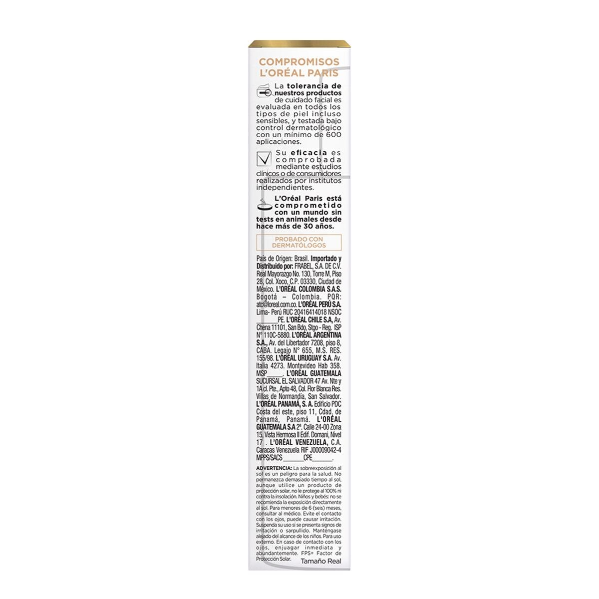 L'Oréal Paris Protector Solar Diario Uv Defender Fluido Invisible Tono Claro Fps 50+ Skin image number 3