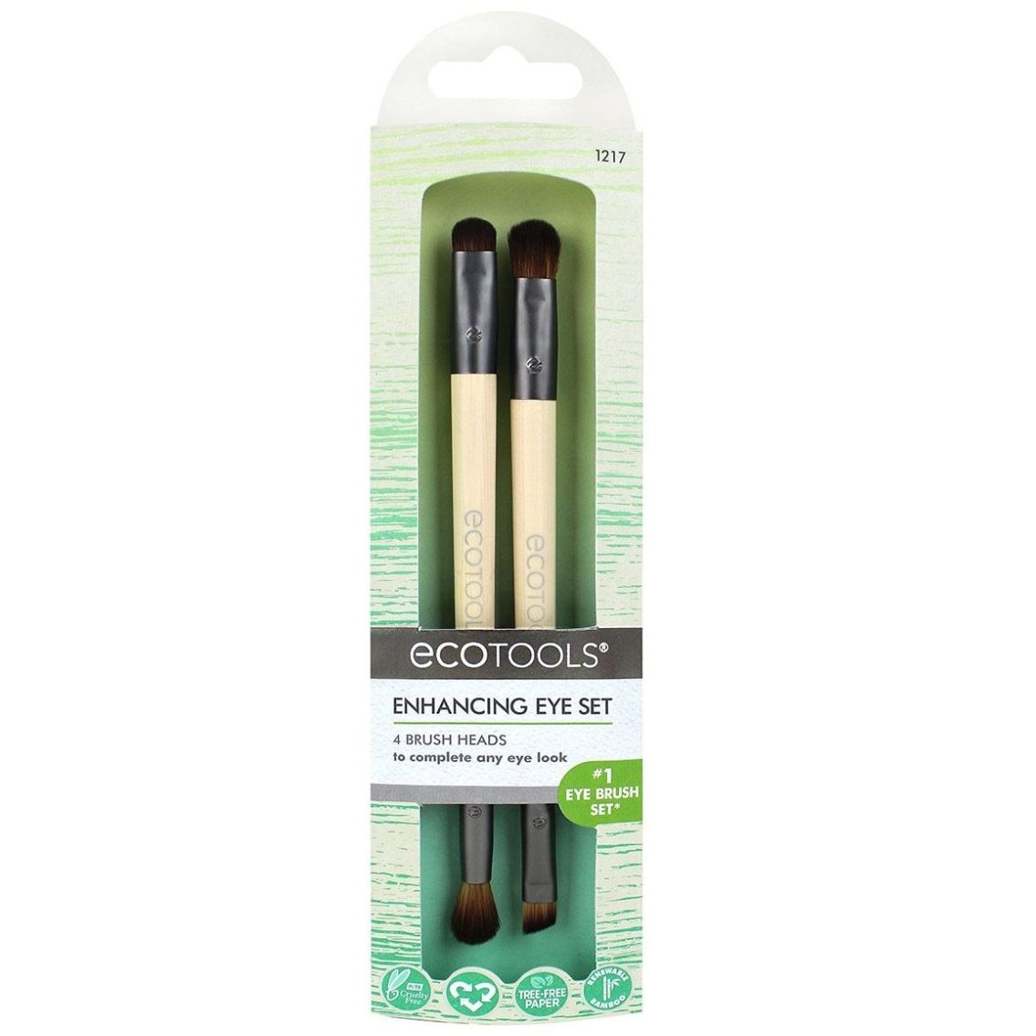 Eco Tools Set De Brochas Para Ojos image number 0