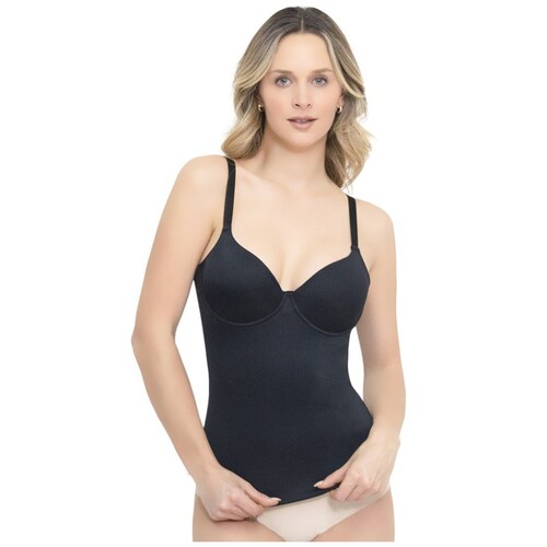 Camiseta con Copas Espalda Mesh Body Control para Mujer