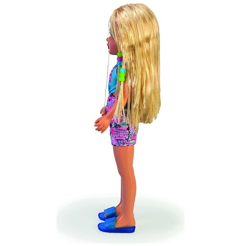 Muñeca Nancy un Dia con Trenzas Rubia
