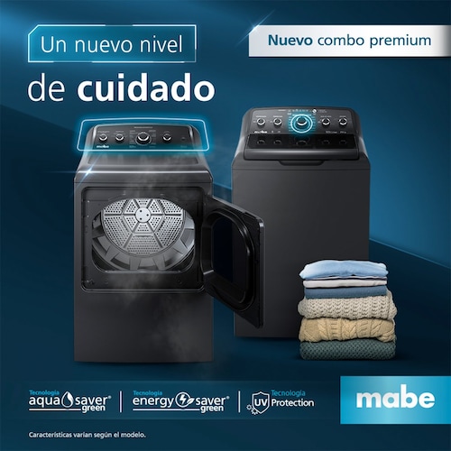 Secadora Mabe  a Gas 22Kg Dmg47N8Msdab0 Gris