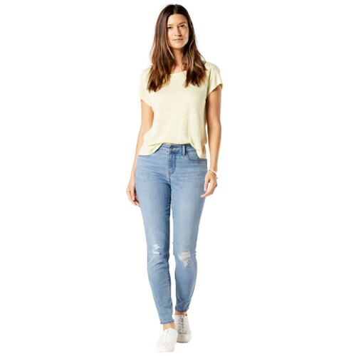 Jeans Denizen Mid-Rise Skinny para Mujer Junior