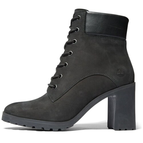 Bota con Tacón y Agujeta Negra Timberland