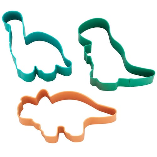 Set 3 Cortadores de Galletas Dinosaurios Wilton