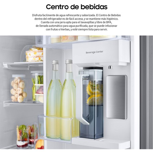Refrigerador Samsung French Door  Rf25C5551S9/em con Despachador Fdr 25Ft