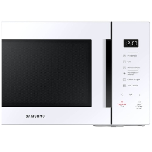Microondas Bespoke Mg30T5018Uw/ax Grill 1.0 Ft Blanco Samsung