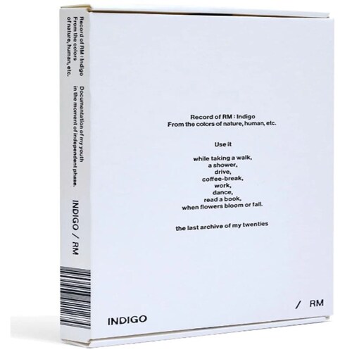 Cd Bts Rm Iindigo Book Edition