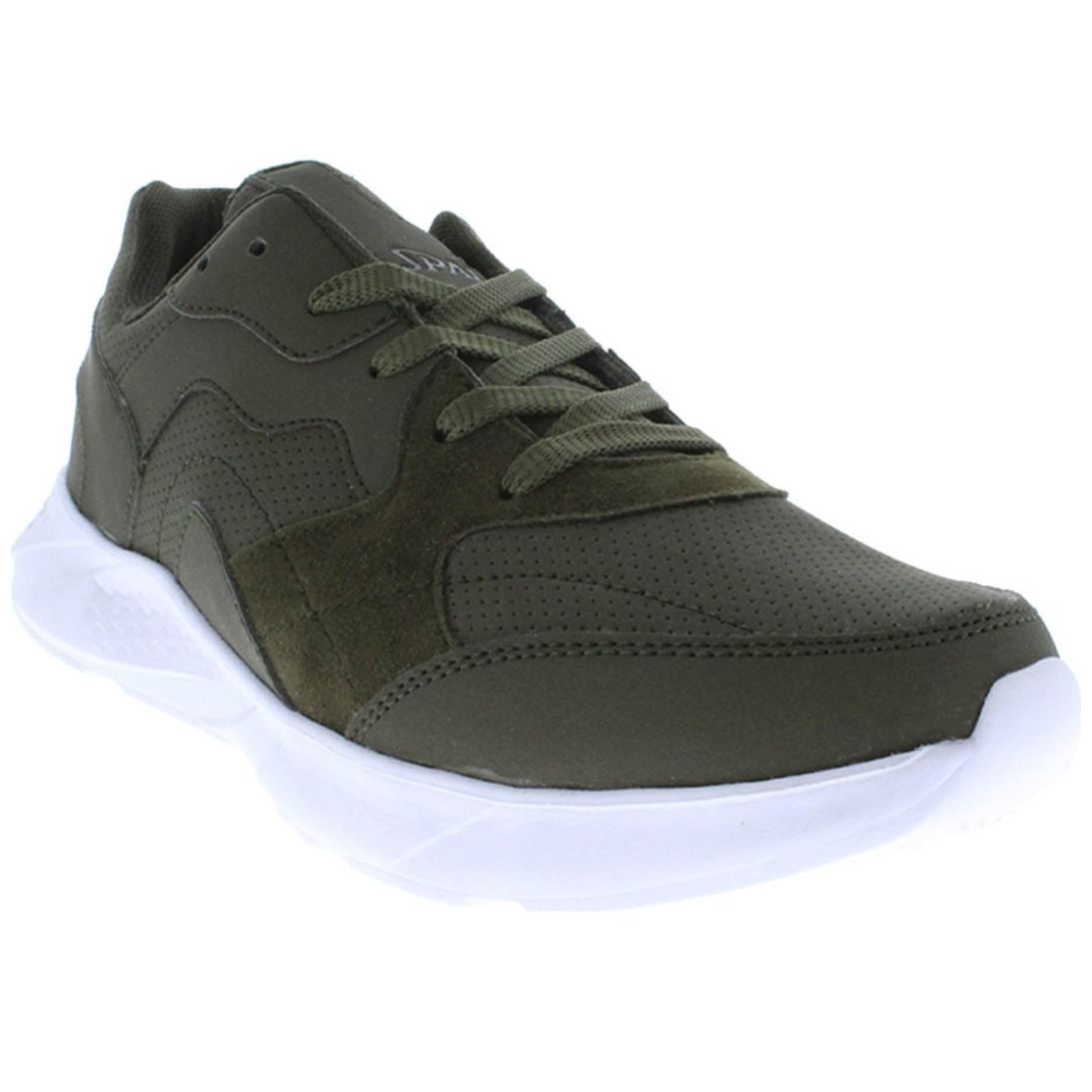 Tenis para Hombre Sint tico Verde Spalding