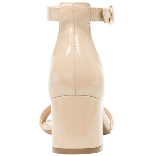 Sandalia con Tacón Y Pulsera Beige Flexi