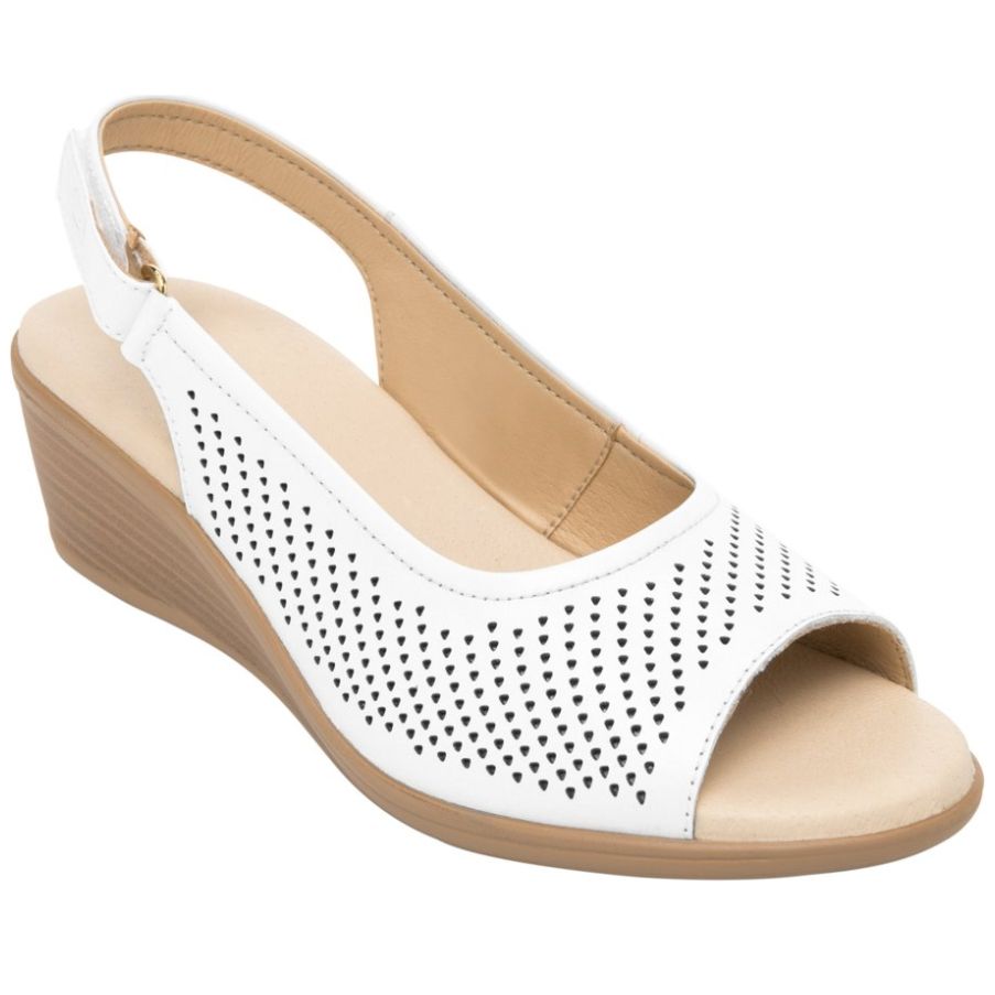 Sandalias 2025 flexi blancas