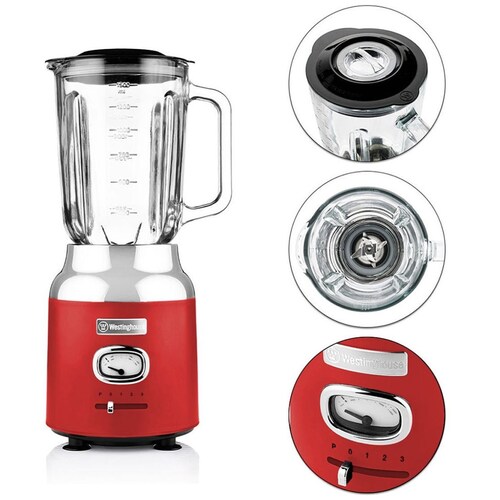 Licuadora Retro Roja Westinghouse