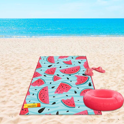 Toalla Playa Sandia 240G 74 Cm X 1.47 Mts Micf la Providencia
