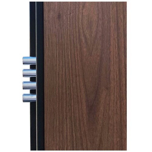 Puerta de Segurdad Xe Rio con Fijo 120*213 Apertura Derecha Acero+ Madera Xe Seguridad
