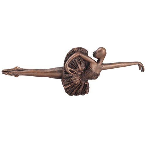 Home Nature Figura Decorativa de Pared Bailarina de Ballet 38*14.5*4.5