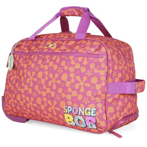 Duffle Rodante Bob Esponja  Magenta Cloe
