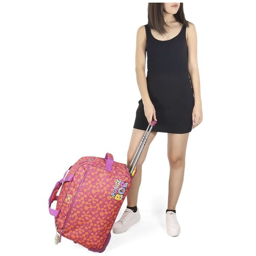 Duffle Rodante Bob Esponja  Magenta Cloe