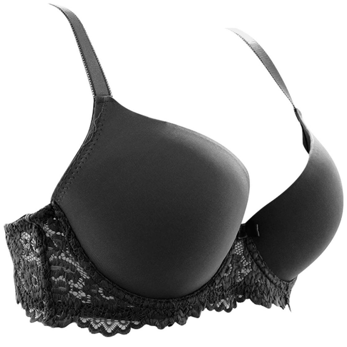 Brasier Copa Preformada Con Encaje En Espalda Couture