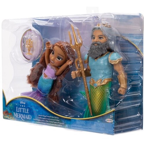 Ariel Y el Rey Triton de la Pequeña Sirenita  Live Action