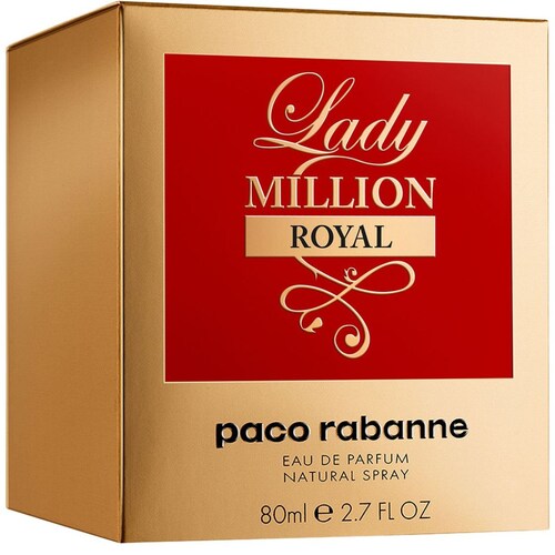 Eau de Parfum Paco Rabanne Lady Million Royal 80 Ml para Mujer