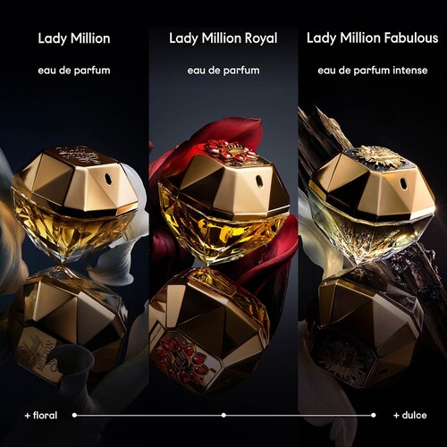 Eau de Parfum Paco Rabanne Lady Million Royal 80 Ml para Mujer