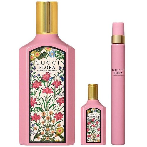 Set para Mujer Gucci Flora  Edp 100 Ml Mini 7.5 Ml